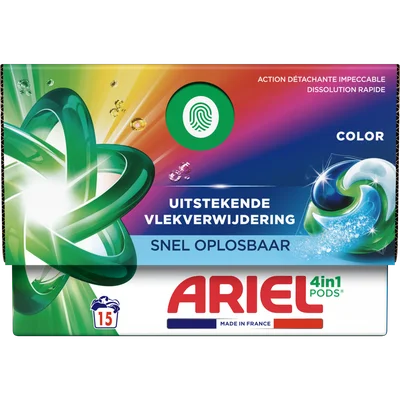 Ariel All-in-1 pods color