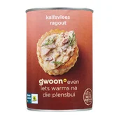 g'woon kalfsvlees ragout