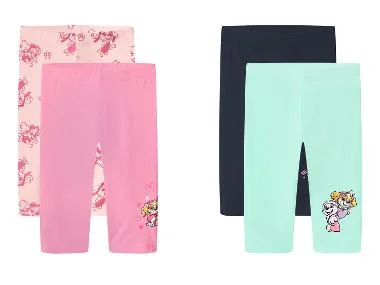 lupilu® Set van 2 korte kinder leggings