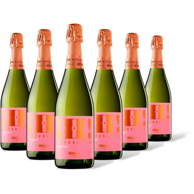 Hola! Barcelona organic rosé cava 6 flessen