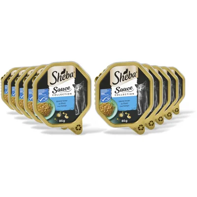 Sheba Saucelovers in saus tonijn 10-pack