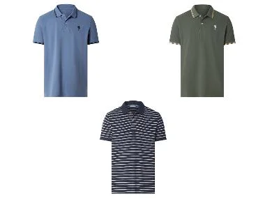 ESMARA MEN Piqué heren polo regular fit