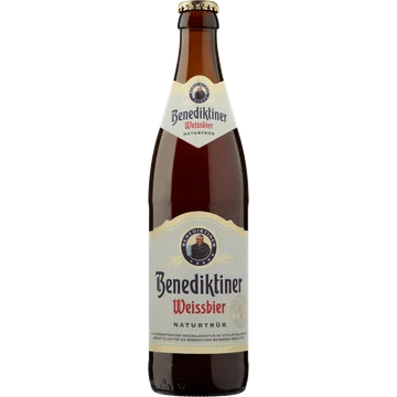 Benediktiner Weissbier Naturtrüb 500 ml