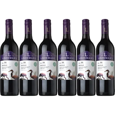 Lindeman's Bin 50 shiraz 6 flessen
