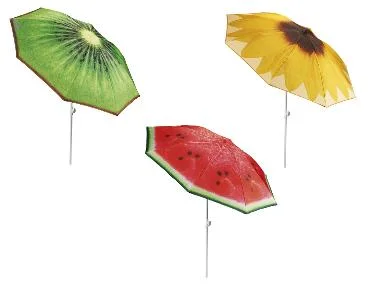 LIVARNO® Parasol Ø160 x 160-200 cm - uv-bescherming 50+