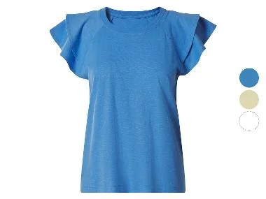 esmara® Dames T-shirt met ruches