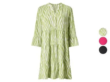 ESMARA® Dames tuniekjurk met crêpe-structuur