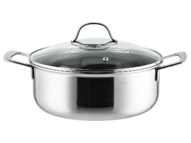 SILVERCREST® RVS kookpan Ø24 cm - 3-laags
