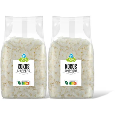AH Biologisch Kokos snippers 2-pack