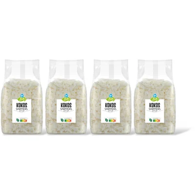 AH Biologisch Kokos snippers 4-pack