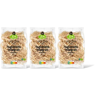 AH Biologisch Tagliatelle volkoren 3-pack