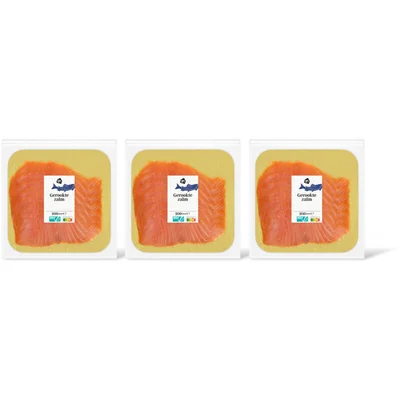 AH Gerookte zalm 3 pack