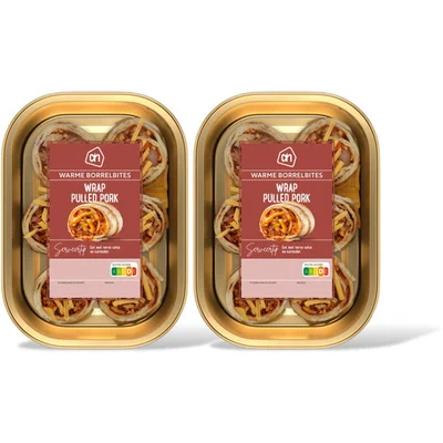 AH Wrap pulled pork 2-pack