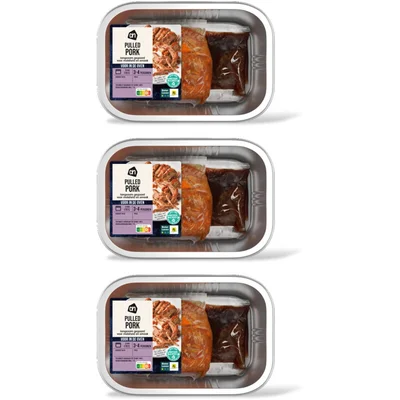 AH Ovenschotel pulled pork 3-pack