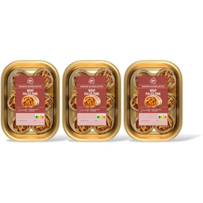 AH Wrap pulled pork 3-pack