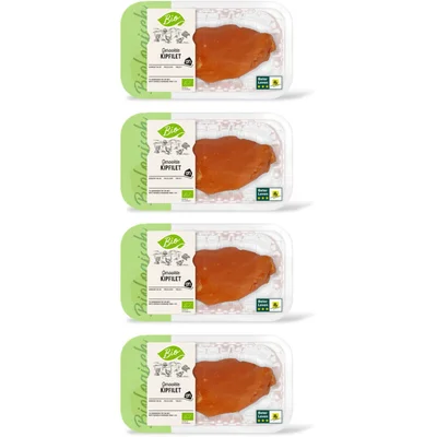 AH Biologisch Gerookte kipfilet 4-pack