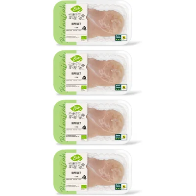 AH Biologisch Kipfilet 1 stuk 4-pack