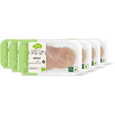 AH Biologisch Kipfilet 1 stuk 6-pack
