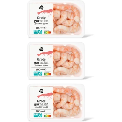 AH Grote garnalen 3-pack