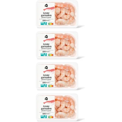 AH Grote garnalen 4-pack