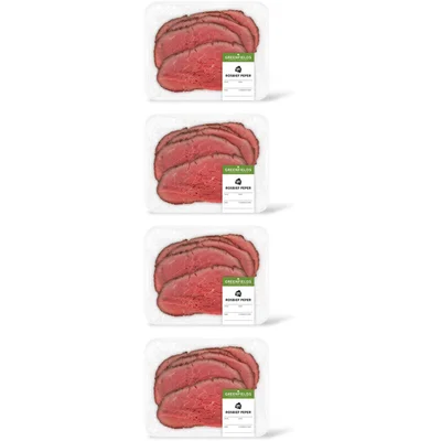 AH Greenfields Rosbief peper kleinverpakking 4-pack