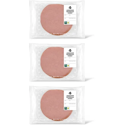 AH Ardenner boterhamworst 3-pack