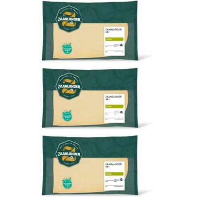 AH Zaanlander Jong 48+ plakken 3 pack