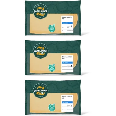 AH Zaanlander Belegen 48+ plakken 3 pack