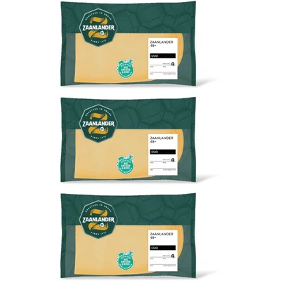 AH Zaanlander Oud 48+ plakken 3-pack