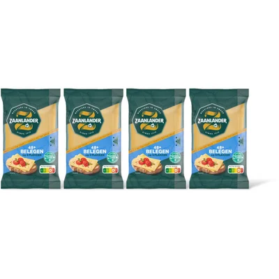 AH Zaanlander Belegen 48+ plakken 4 pack