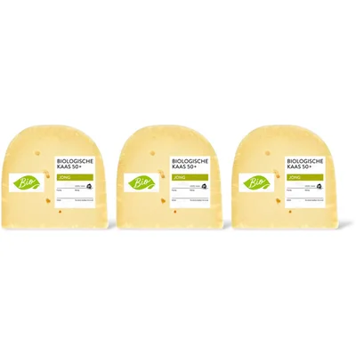 AH Biologisch Jong 50+ stuk 3-pack
