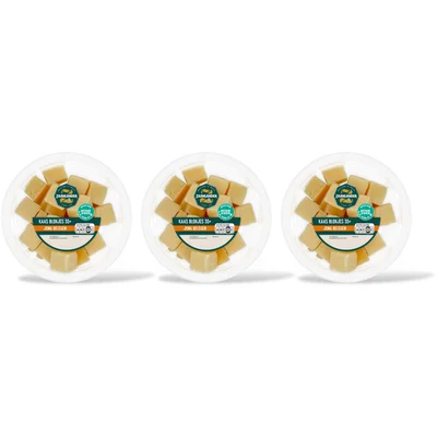 AH Zaanlander Kaasblokjes jong belegen 35+ 3-pack