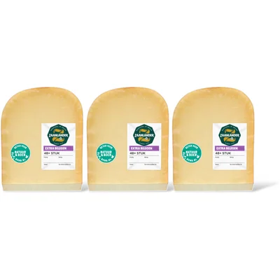 AH Zaanlander Extra belegen 48+ stuk 3-pack