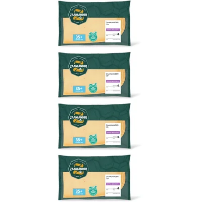 AH Zaanlander Extra belegen 35+ plakken 4-pack
