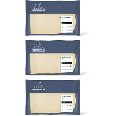 AH Geitenkaas oud 50+ plakken 3-pack