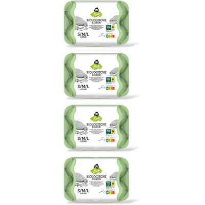 AH Biologisch Eieren S M L 4-pack
