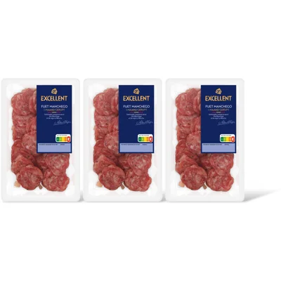 AH Excellent Fuet manchego 3-pack