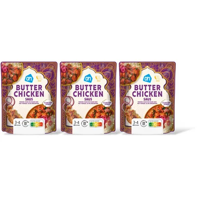 AH Butter chicken saus 3-pack