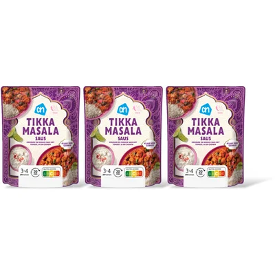 AH Tikka masala saus 3-pack