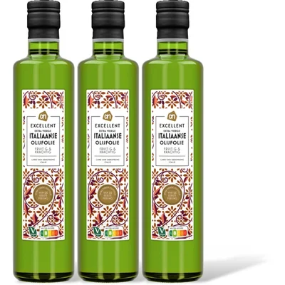 AH Excellent Olijfolie extra vierge Italiaans 3-pack