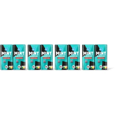 AH Mint blackmint suikervrij 2-pack 4-pack