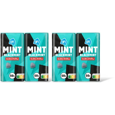 AH Mint blackmint suikervrij 2-pack 2-pack