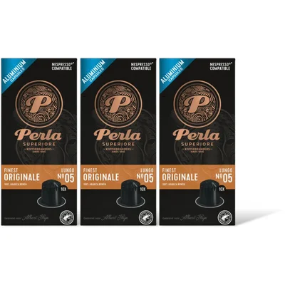 Perla Superiore Finest originale lungo capsules 3-pack