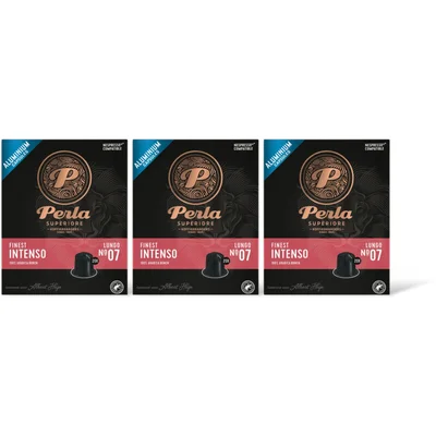 Perla Superiore Finest intenso lungo capsules 3 pack