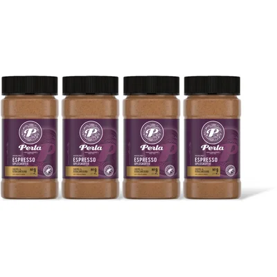 Perla Huisblends Espresso oploskoffie 4-pack
