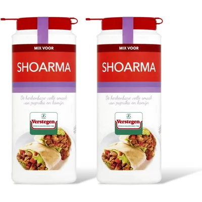 Verstegen Kruidenmix voor shoarma 2-pck