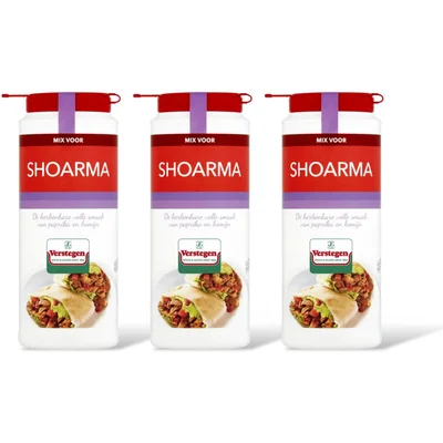 Verstegen Kruidenmix voor shoarma 3-pck