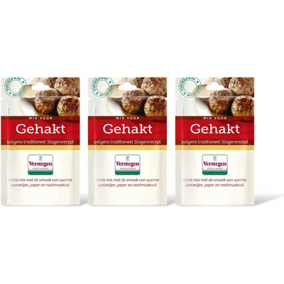 Verstegen Kruidenmix voor gehakt 3-pack