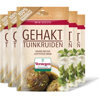 Verstegen Kruidenmix gehakt tuinkruiden 5-pack