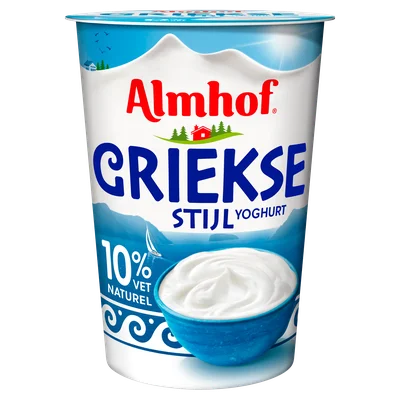 Almhof Yoghurt Griekse stijl 10% vet